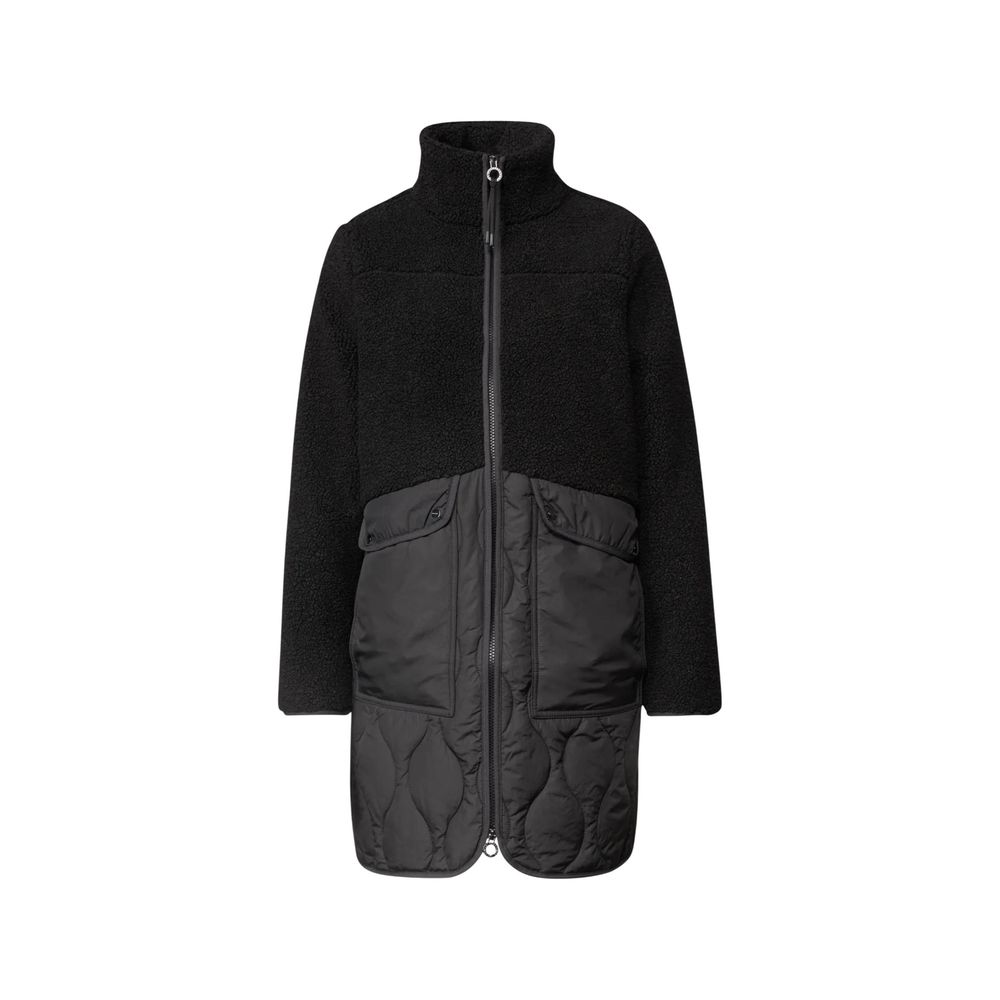 Street One Black Polyester Coat