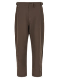 Lemaire Brown Cotton Pants