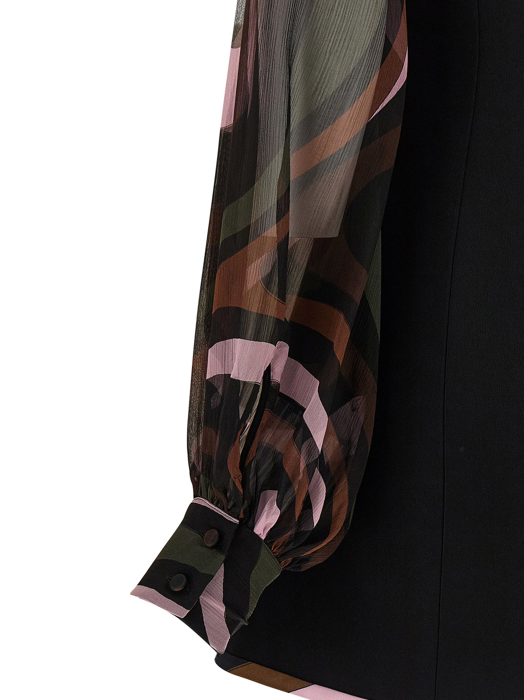Emilio Pucci Black Viscose Short Dress