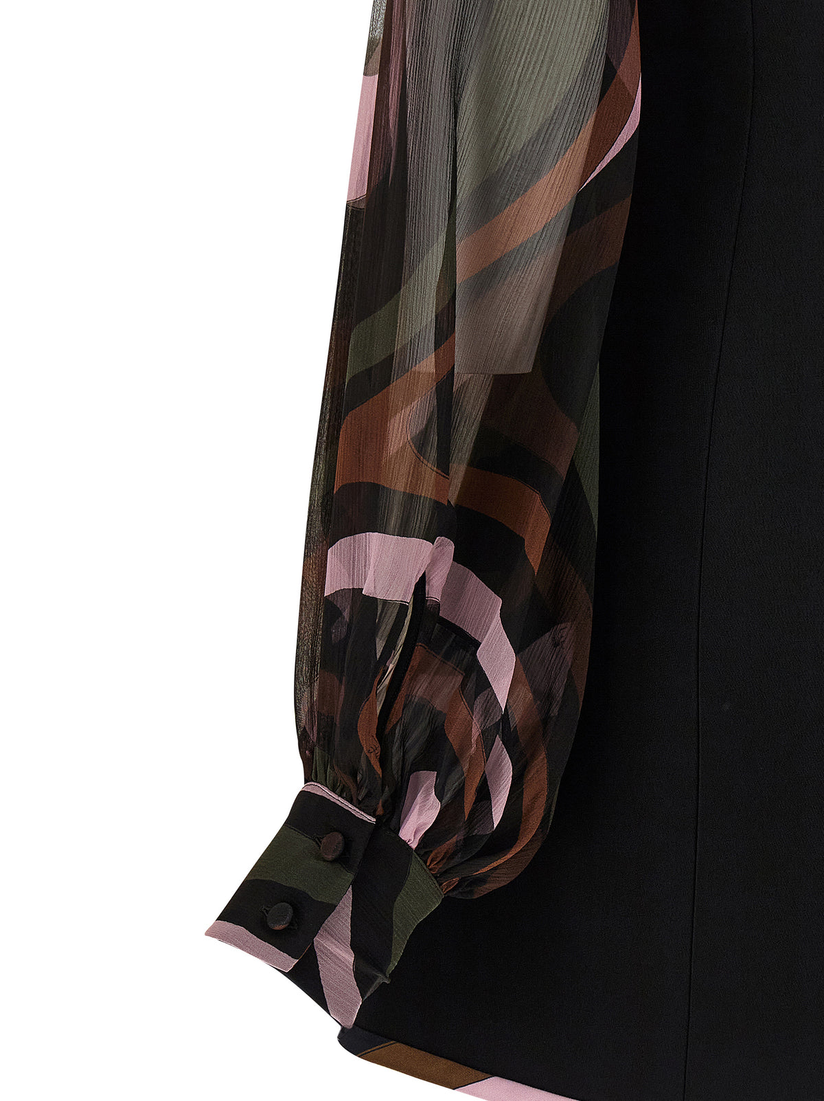 Emilio Pucci Black Viscose Short Dress