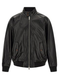 Baracuta Black Cowhide Leather Jacket