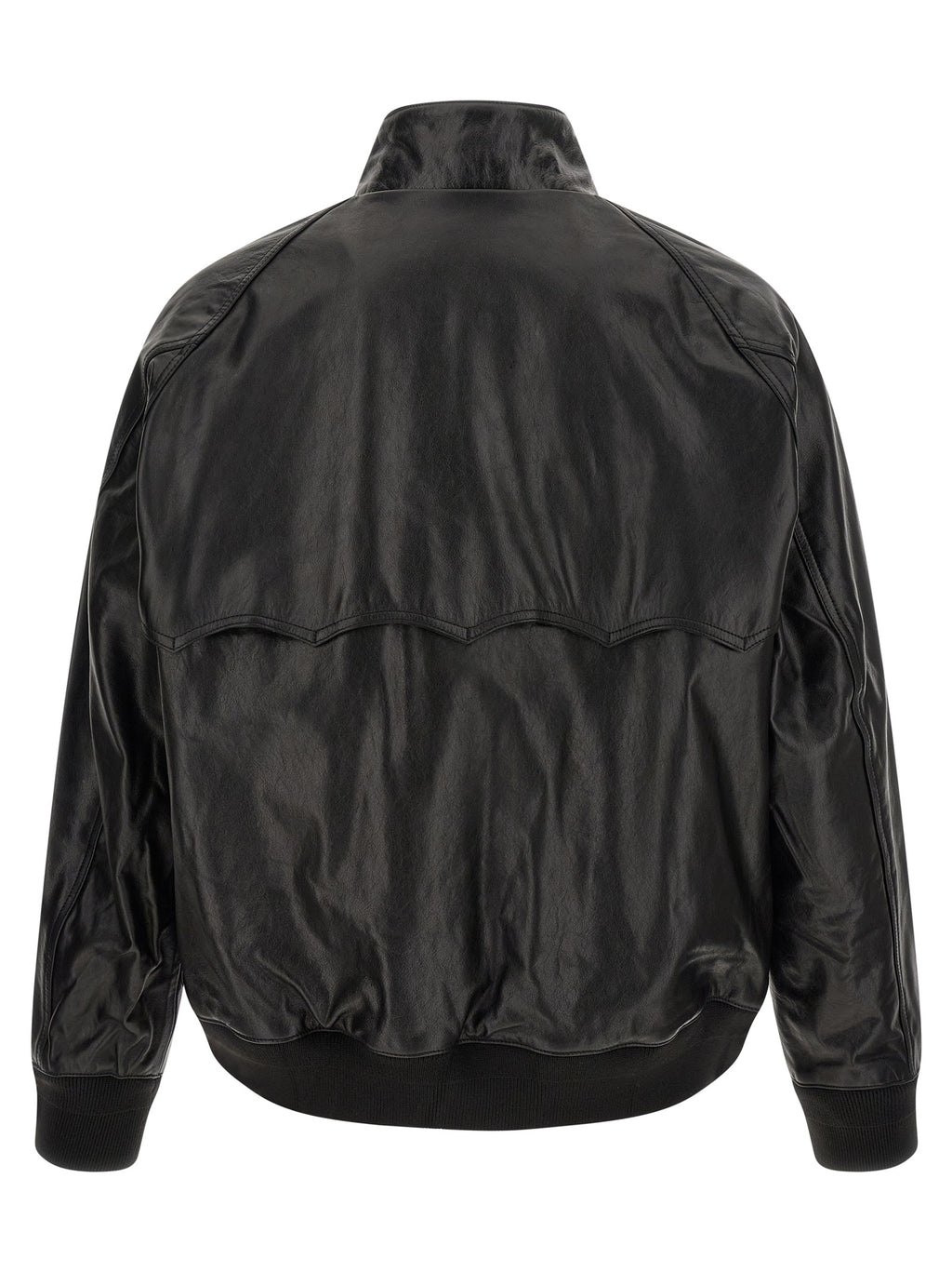 Baracuta Black Cowhide Leather Jacket