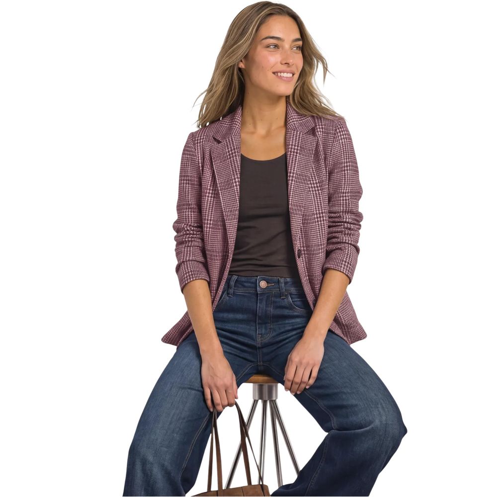 Street One Purple Polyester Blazer