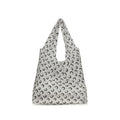 Marine Serre White Polyurethane Shoulder Bag