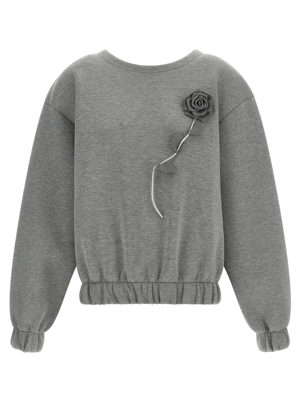 Giuseppe Di Morabito Gray Viscose Sweatshirt