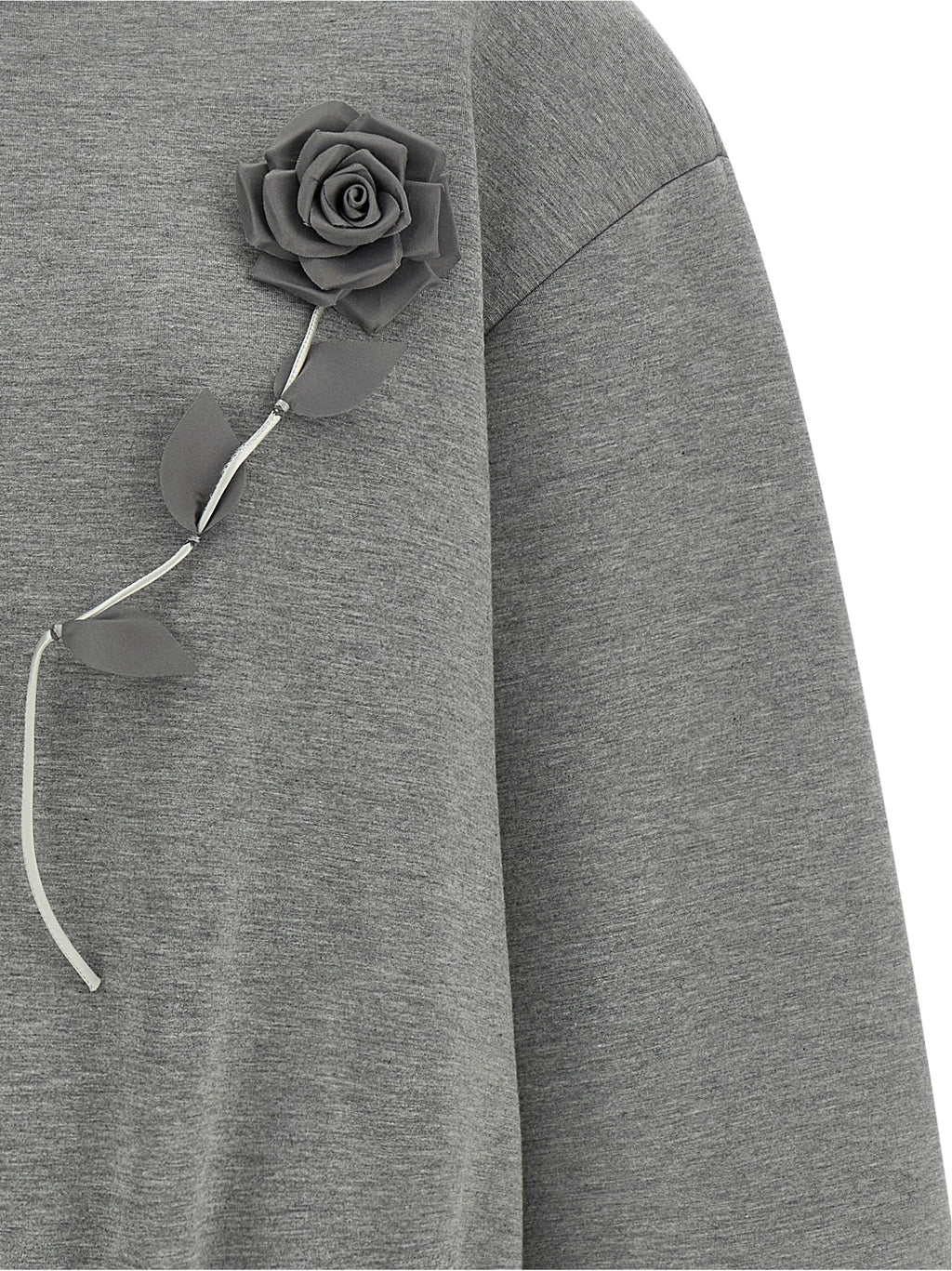 Giuseppe Di Morabito Gray Viscose Sweatshirt