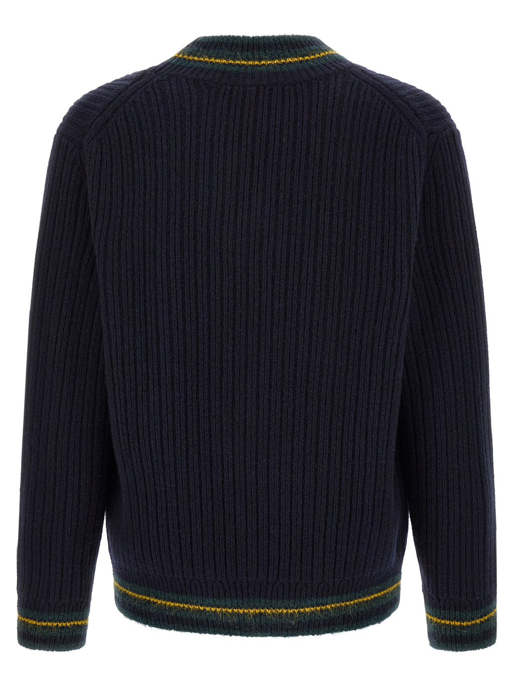 Lacoste Blue Wool Cardigan