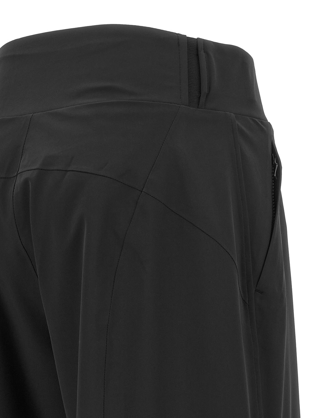 PERFECT MOMENT Black Polyester Athletic Pants