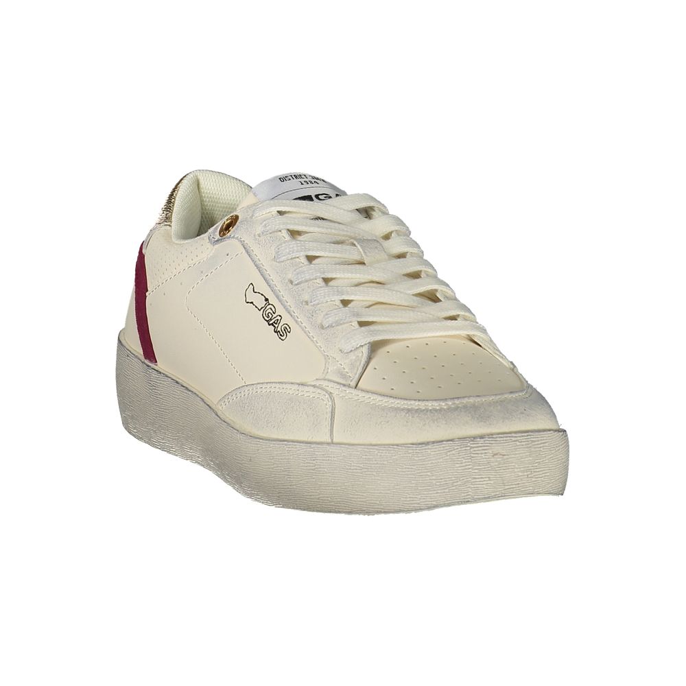 Gas White Polyurethane Women's Sneaker