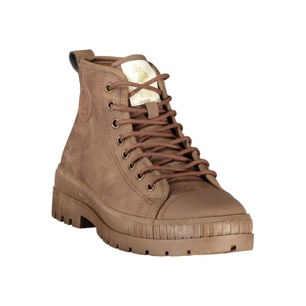 U.S. POLO ASSN. Brown Polyurethane Women's Boot
