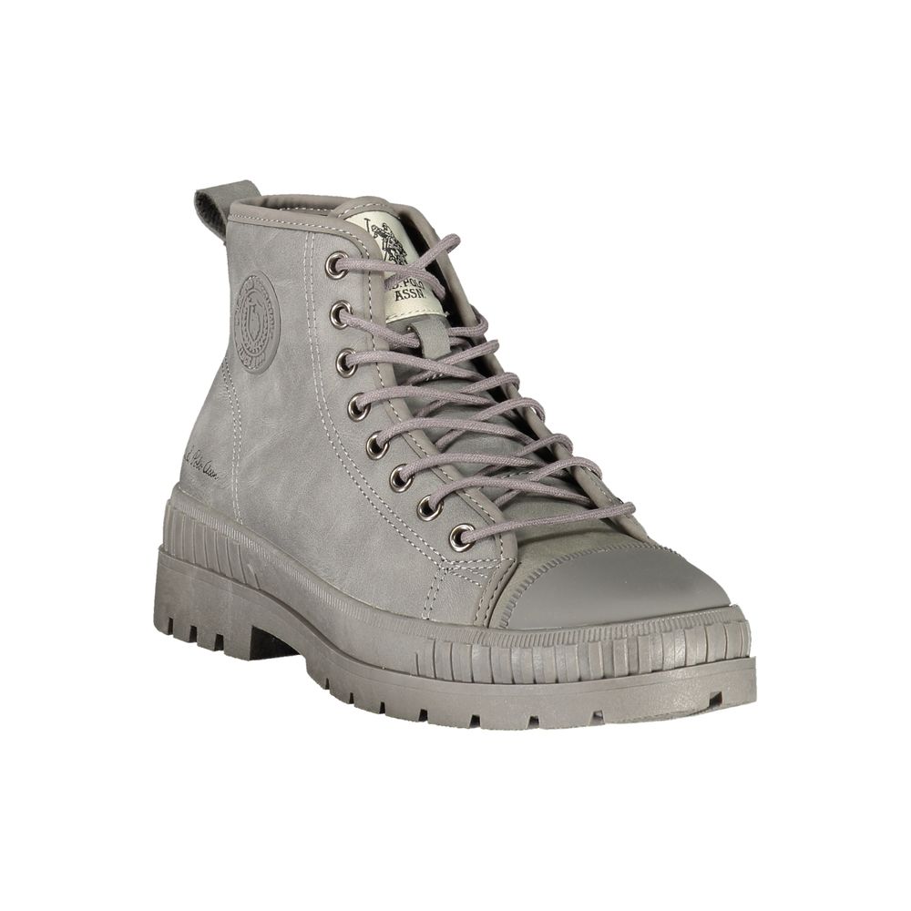 U.S. POLO ASSN. Gray Polyurethane Women's Boot