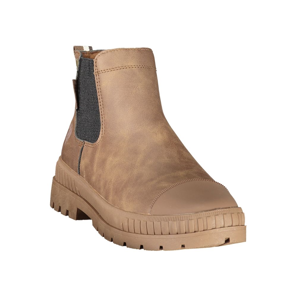 U.S. POLO ASSN. Brown Polyurethane Men's Boot