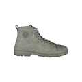 U.S. POLO ASSN. Gray Polyurethane Men Boot