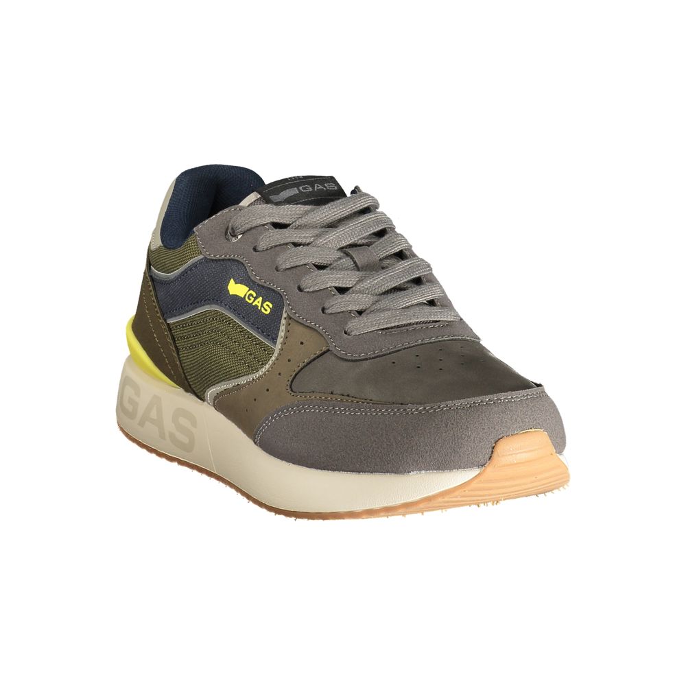 Gas Verde Polyurethane Men's Sneaker