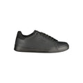 Gas Black Polyurethane Men's Sneaker