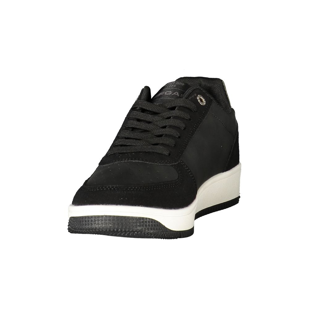 Gas Black Polyurethane Women's Sneakers
