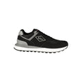 LEE COOPER Black Polyurethane Mens Sneaker