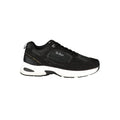 LEE COOPER Black Polyester Athletic Sneakers