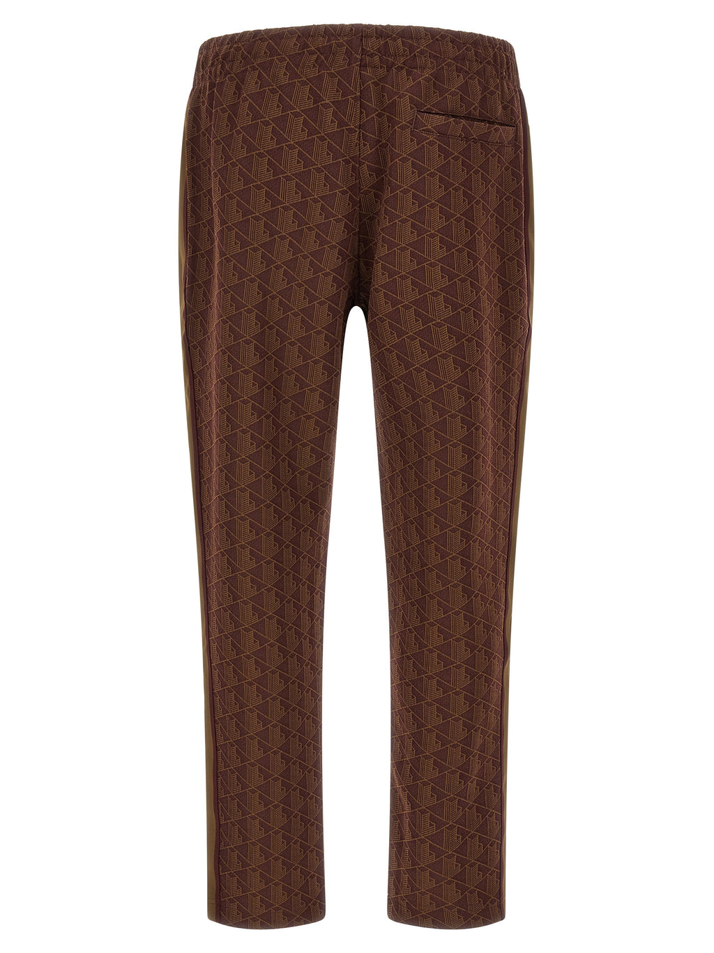 Lacoste Brown Polyester Joggers (Workout Pants)
