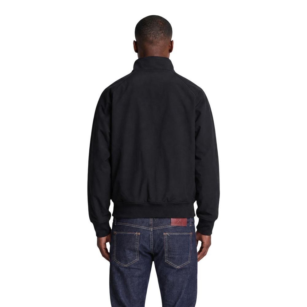 Lyle & Scott Black Polyester Full-Length Jacket