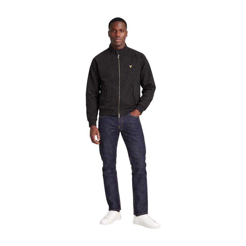 Lyle & Scott Black Polyester Full-Length Jacket