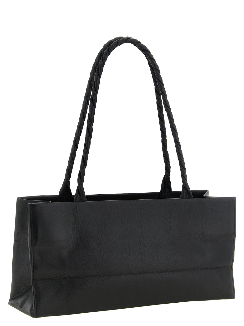 Issey Miyake Black Polyester Shoulder Bag