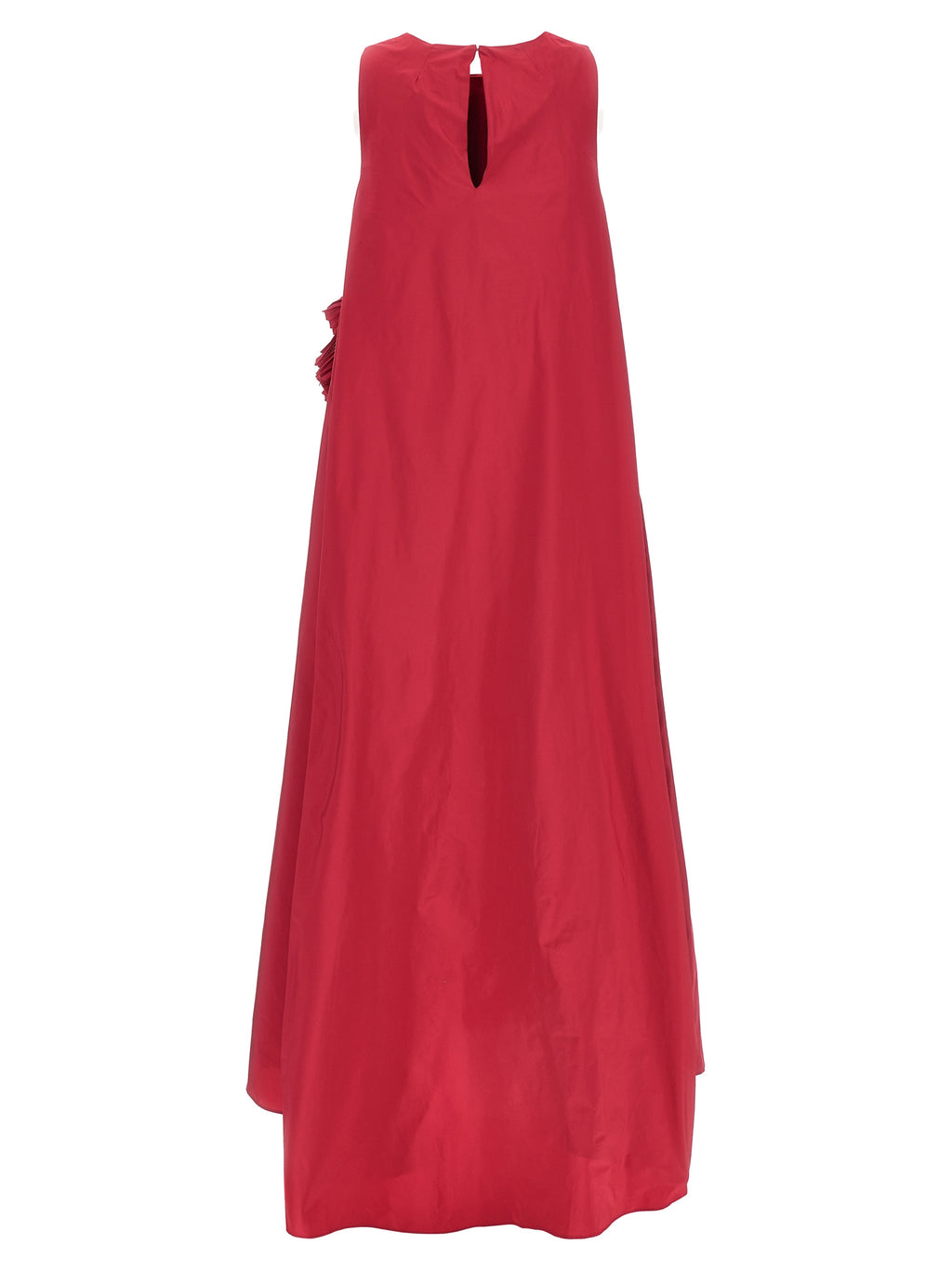 P.A.R.O.S.H. Fuchsia Polyester Long Dress