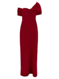 Carolina Herrera Red Polyester Long Dress