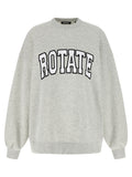 ROTATE BIRGER CHRISTENSEN Gray Cotton Sweatshirt