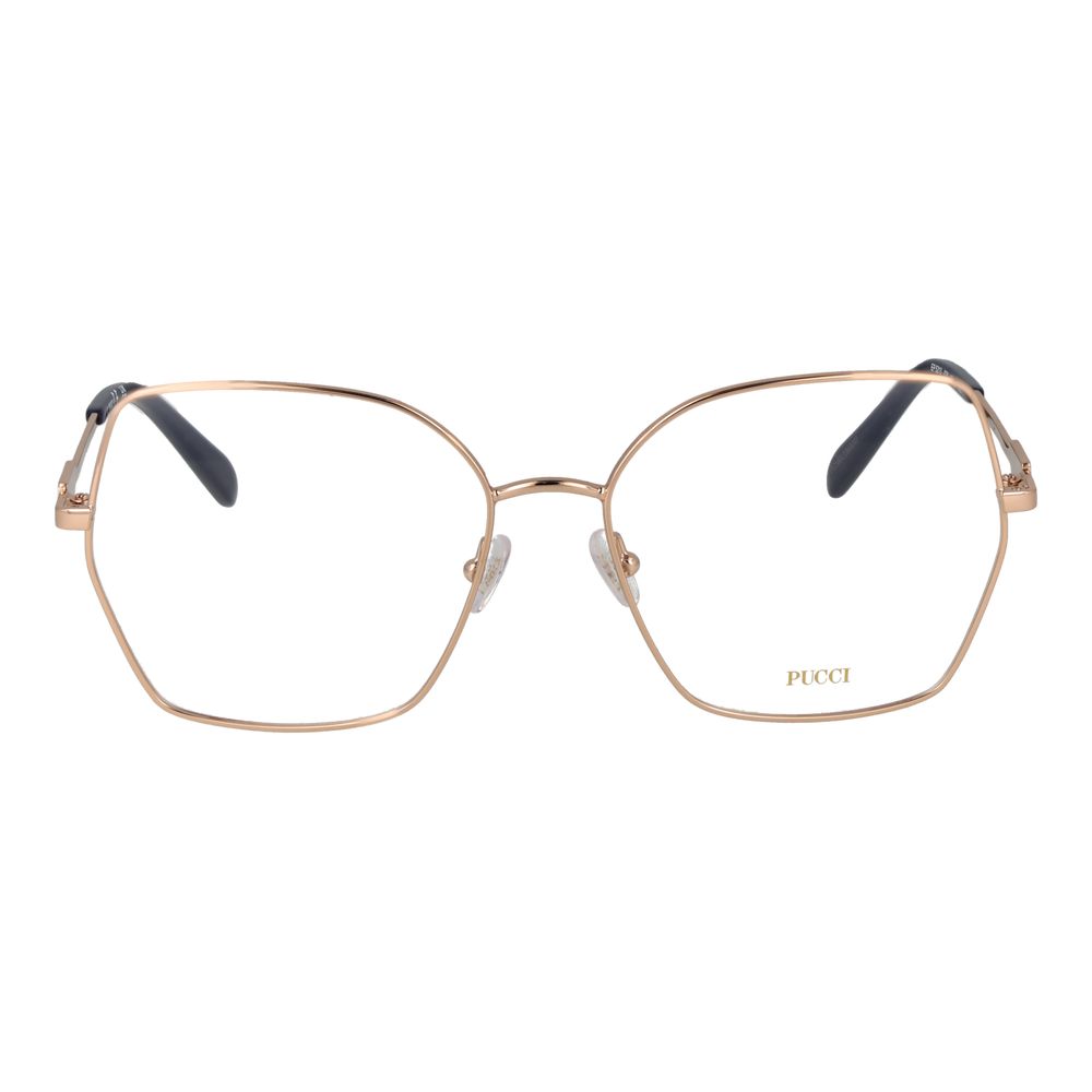 Emilio Pucci Gold Metal Glasses (Frames)