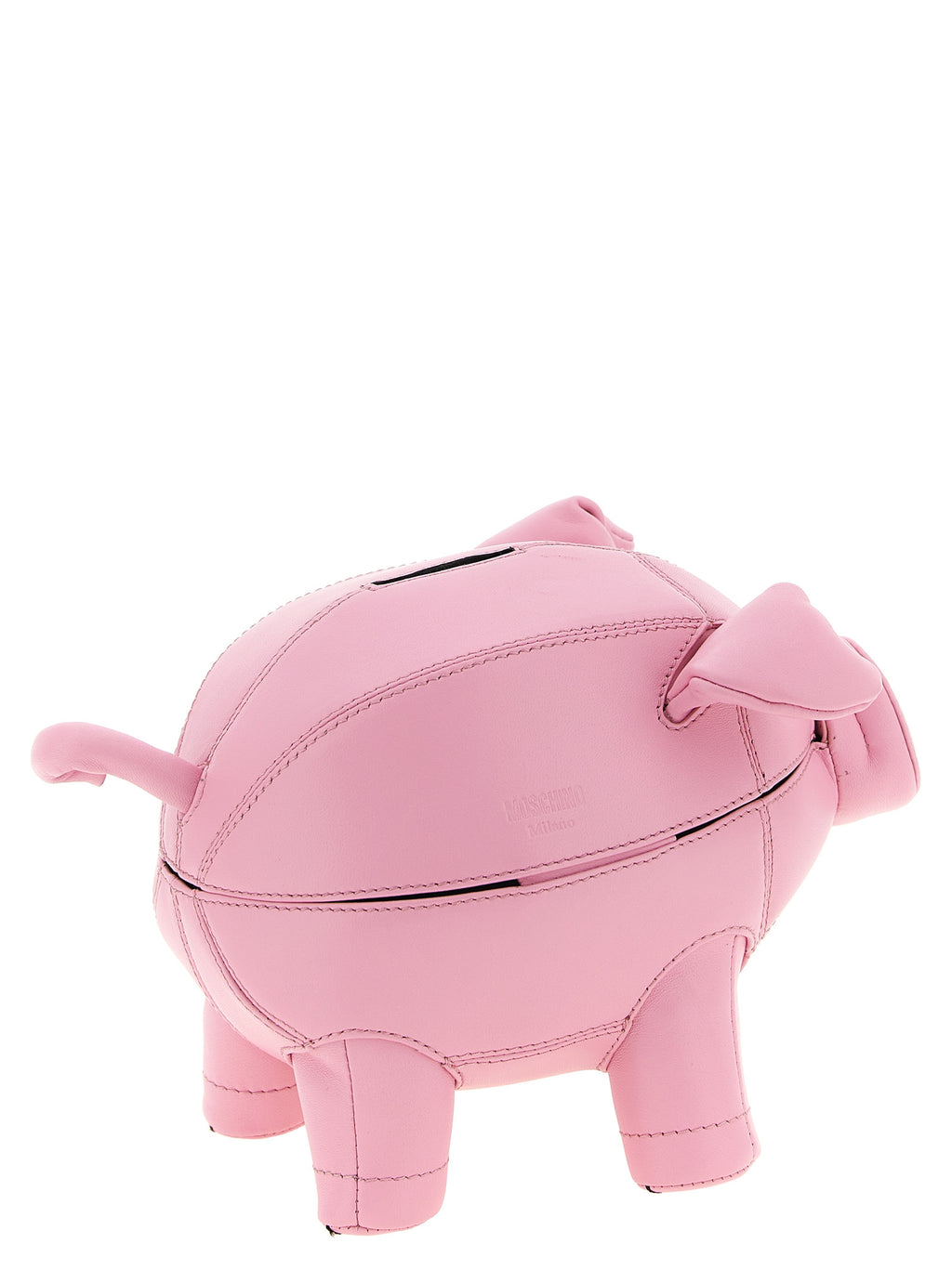 Moschino Multicolor Lambskin Clutch Bag