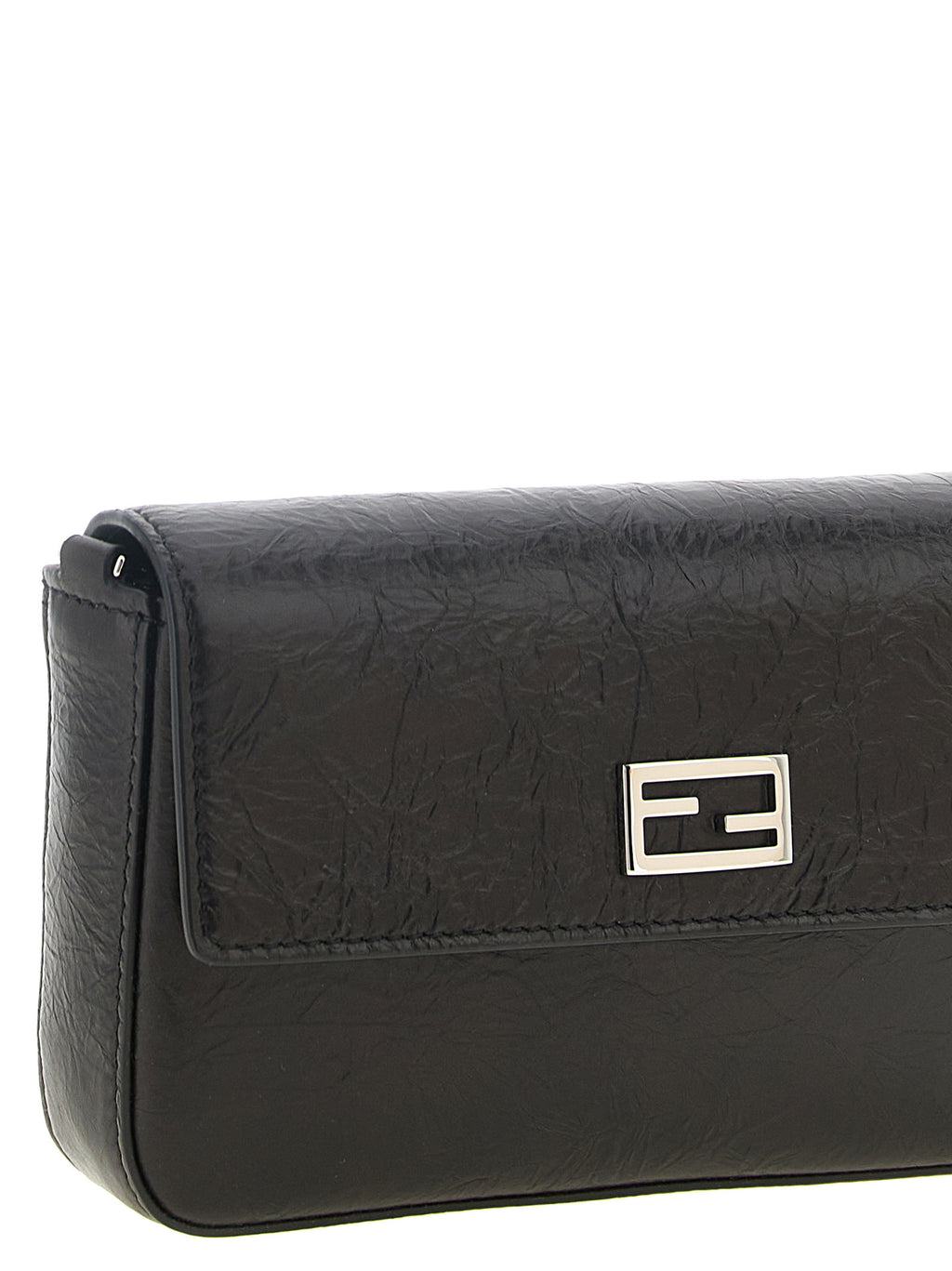 Fendi Black Calfskin Cardholder