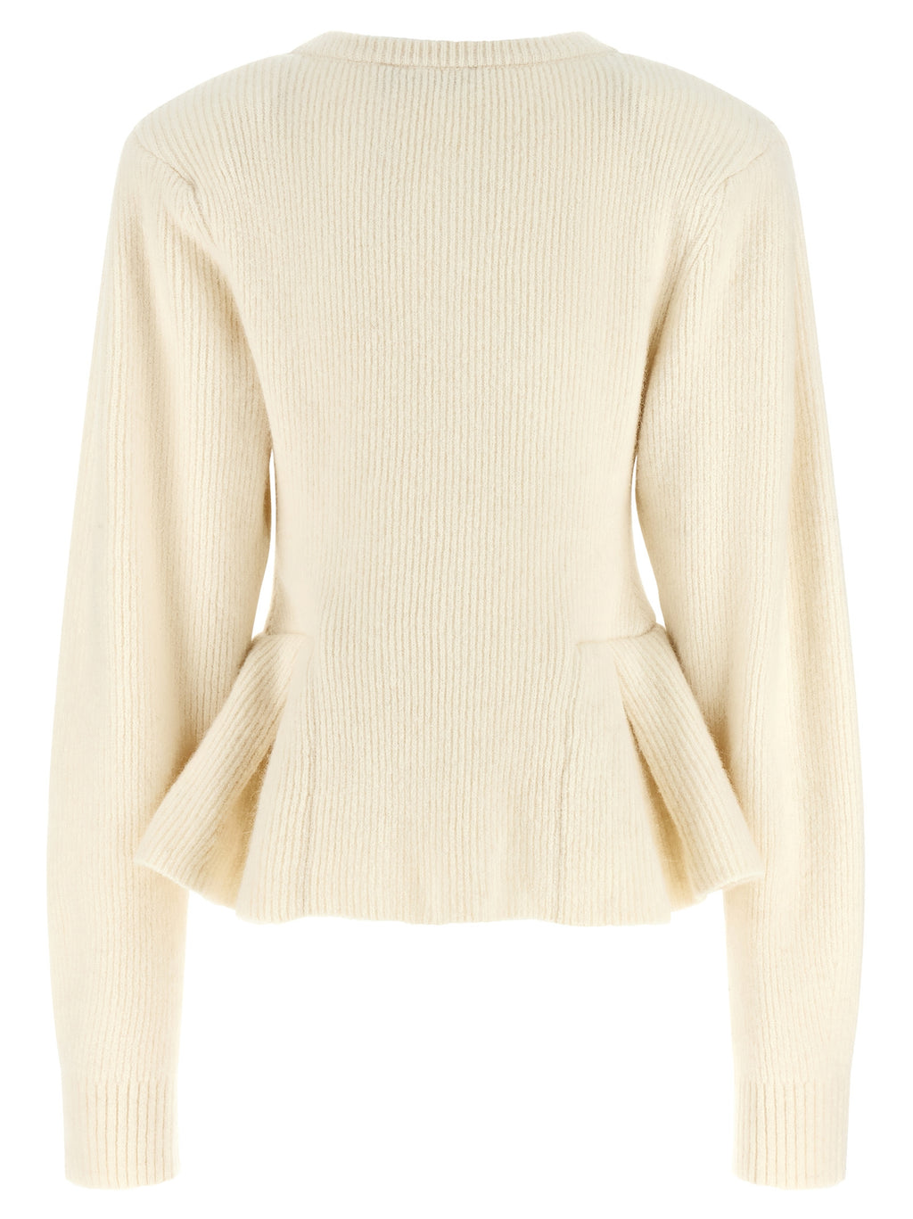 ROTATE BIRGER CHRISTENSEN White Wool Cardigan