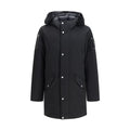 Moose Knuckles Black Cotton Parka