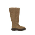 UGG Beige Suede Leather Flat Boots