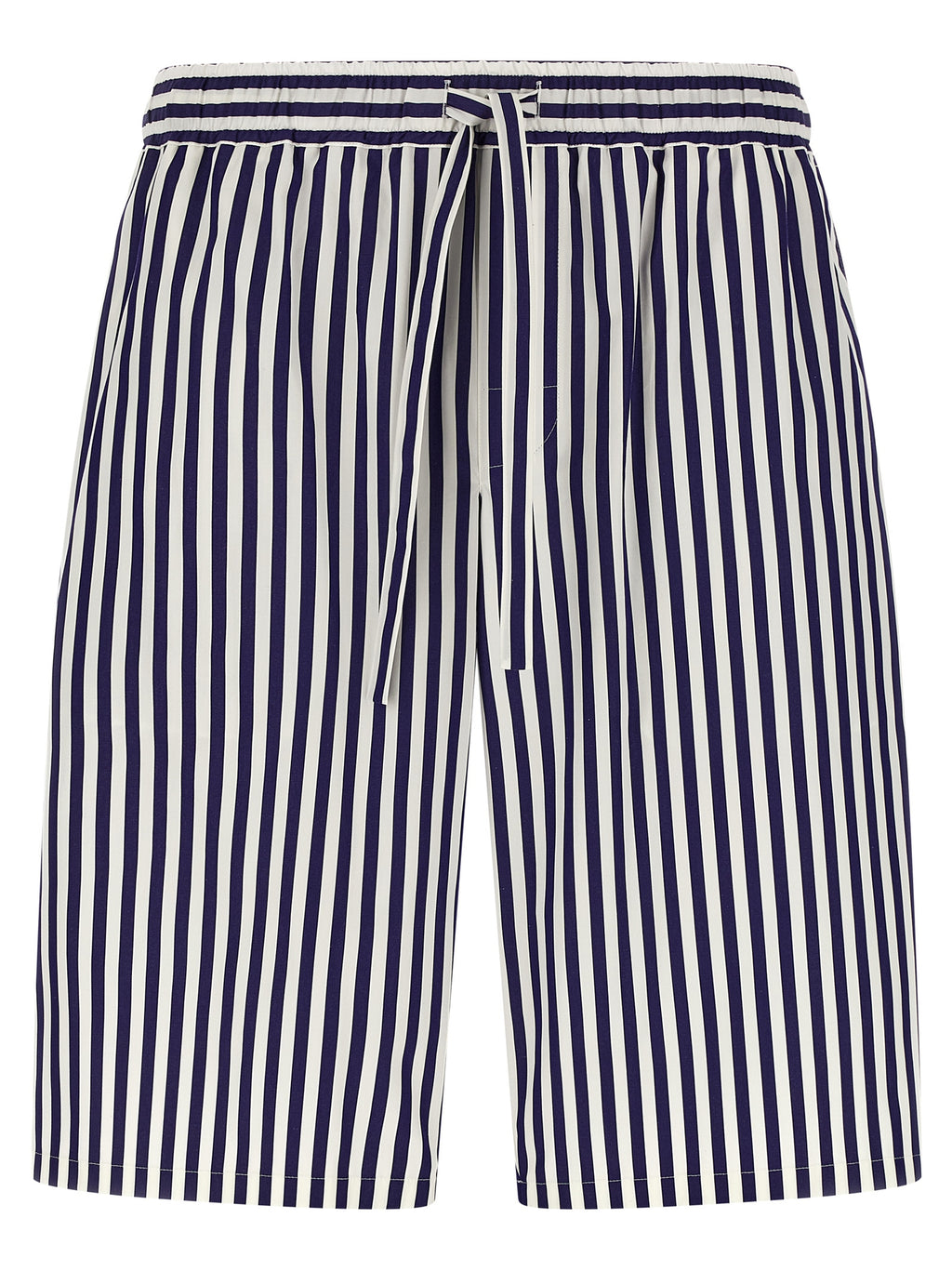 Dolce & Gabbana Blue Cotton Bermuda Shorts