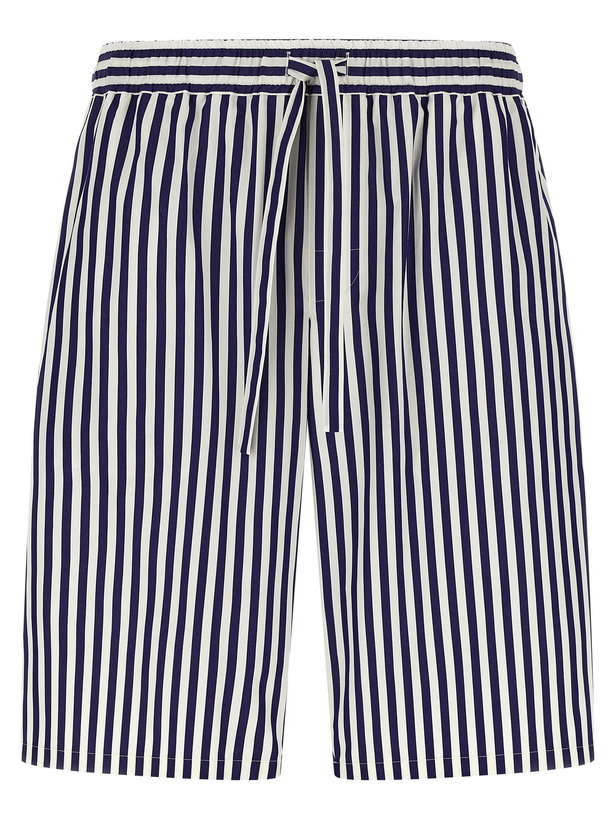 Dolce & Gabbana Blue Cotton Bermuda Shorts