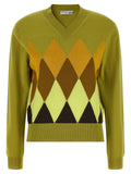 Ballantyne Bicolor Cashmere Cardigan