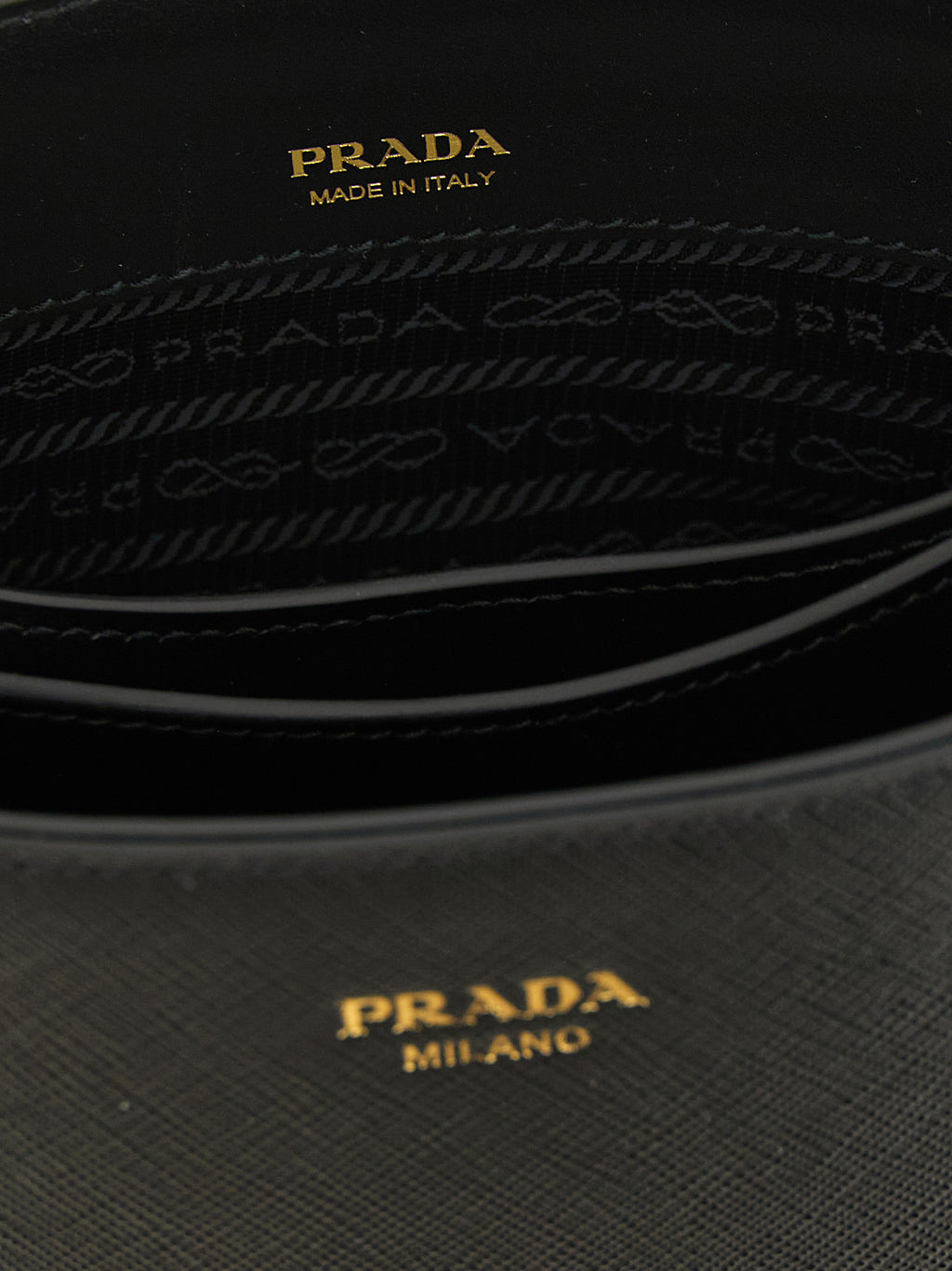 Prada Black Calfskin Handbag