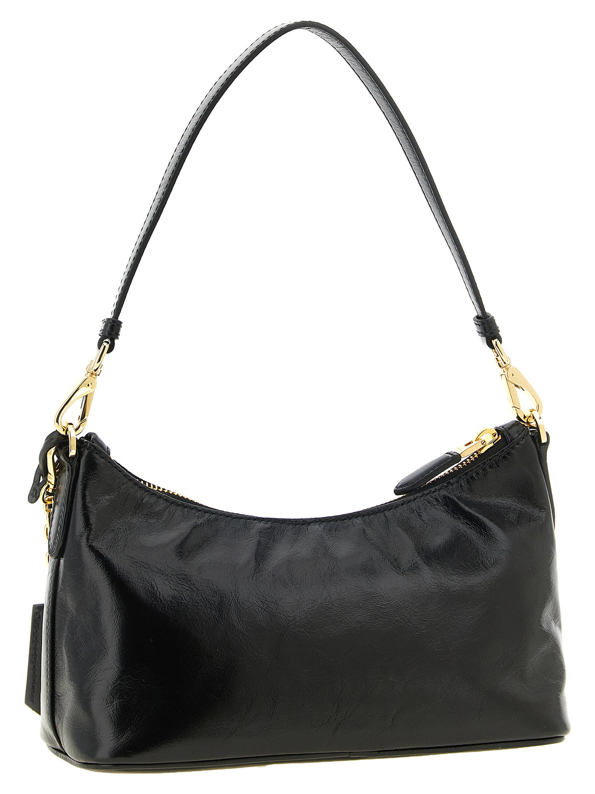 Prada Black Calfskin Shoulder Bag