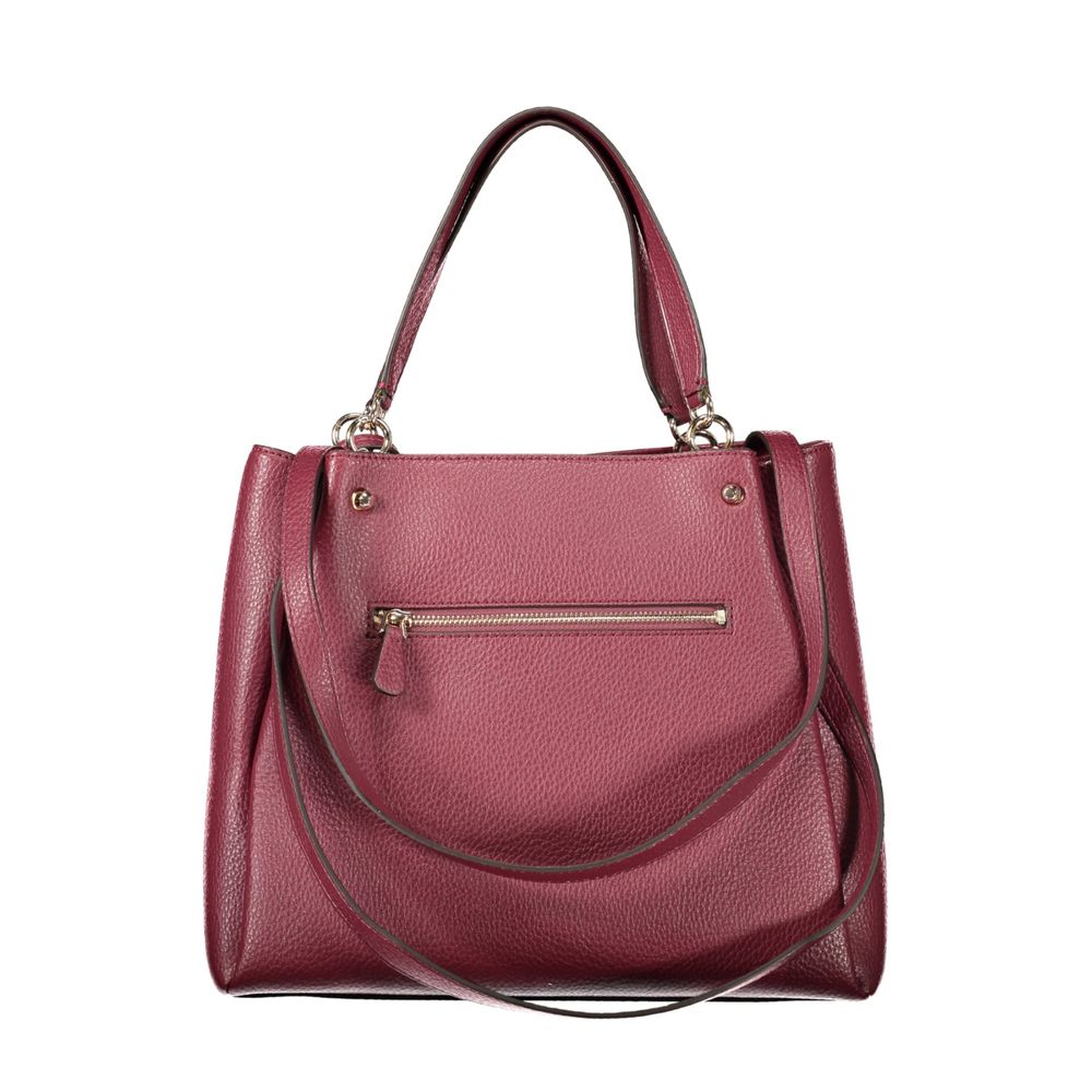 Guess Jeans Rosso Poliuretano Women's Bag