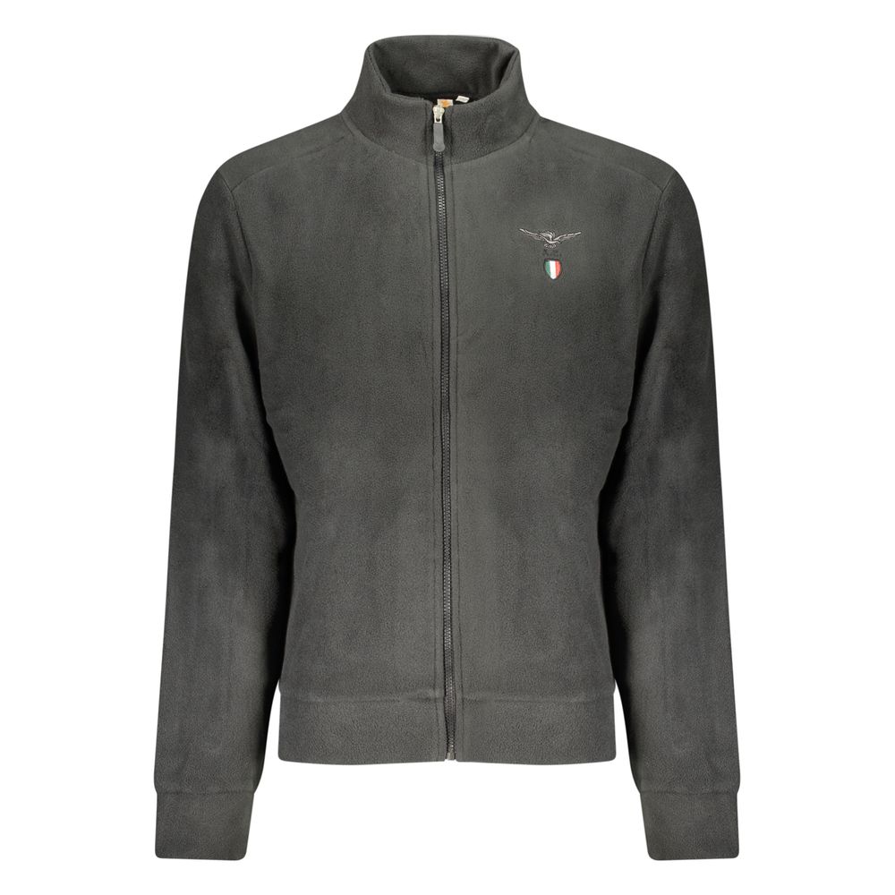 Accademia Militare Black Polyester Sweatshirt