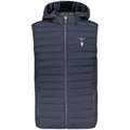 Accademia Militare Blue Polyester Sleeveless Jacket