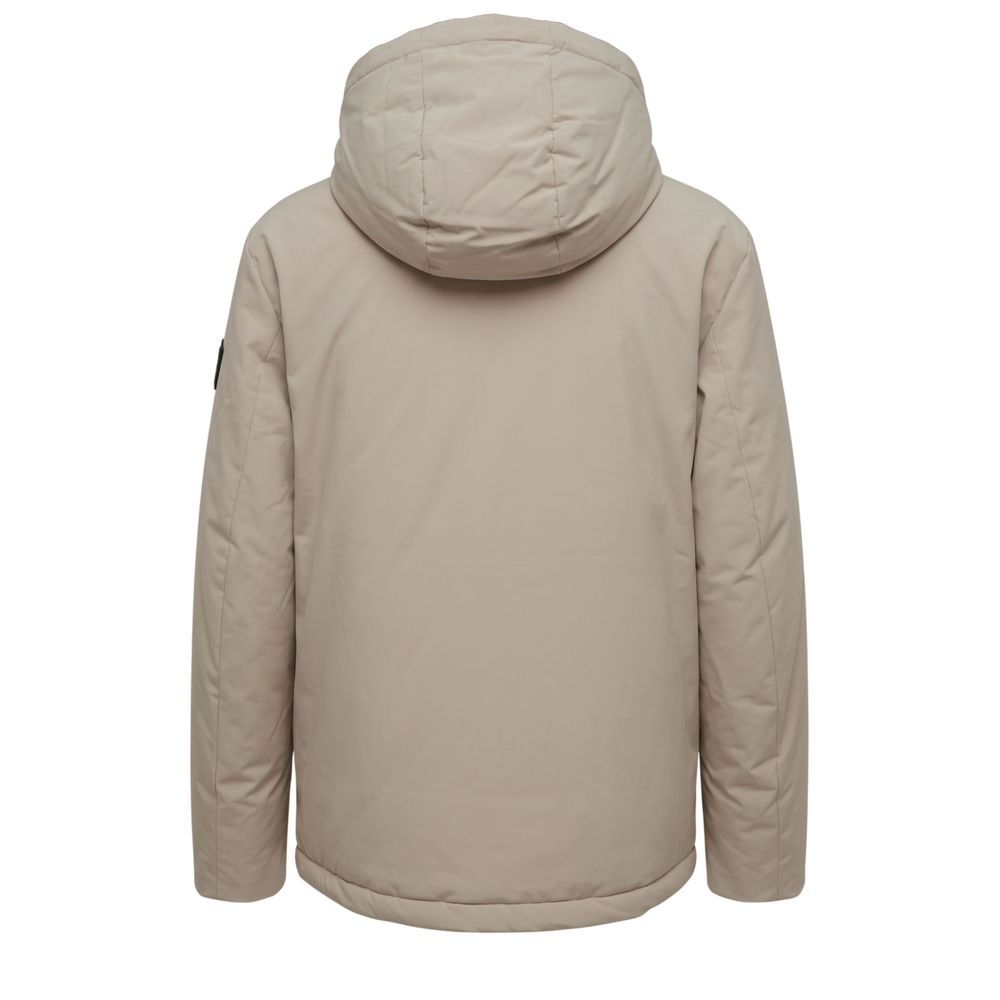 Baldinini Trend Beige Polyester Men Jacket