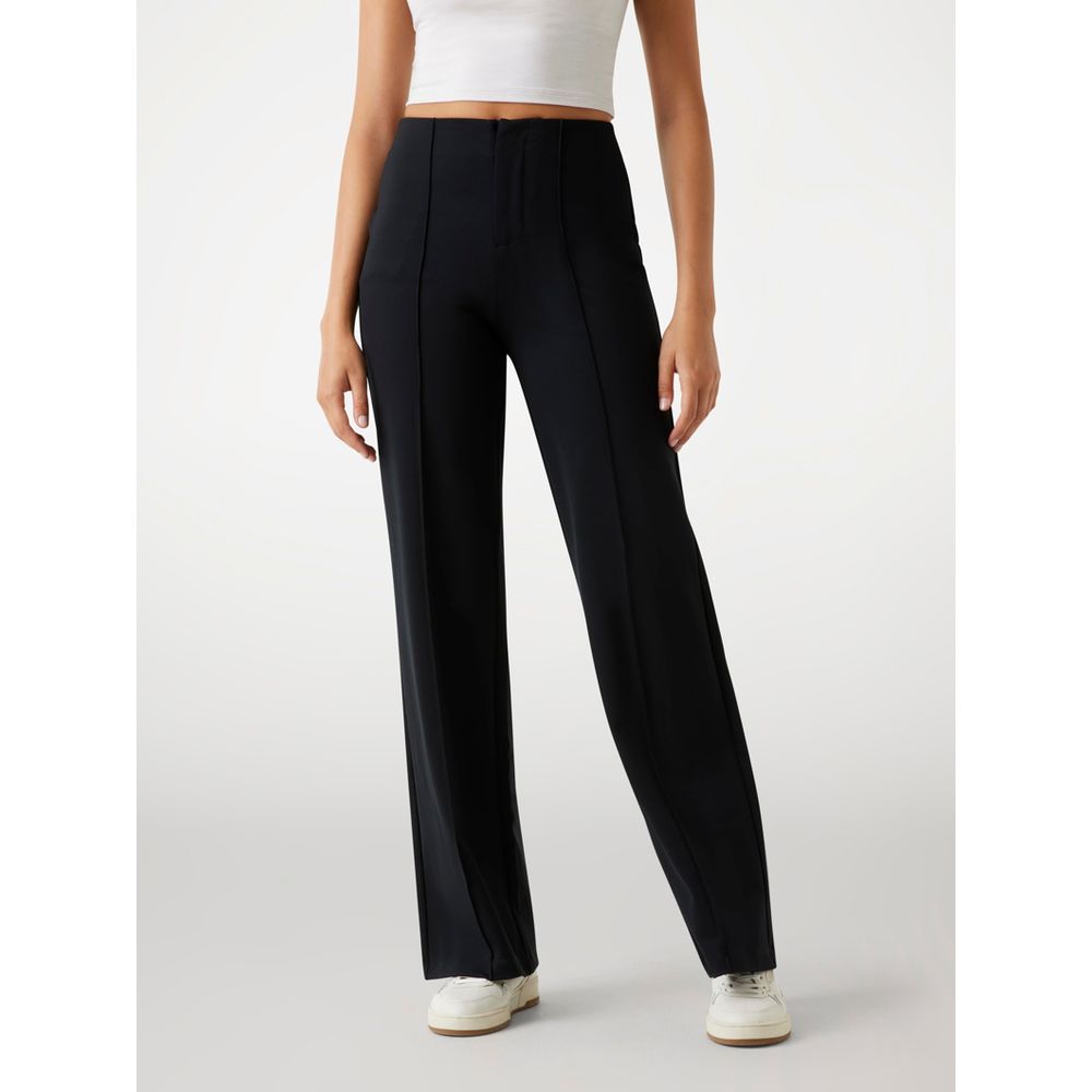 Guess Black Polyamide Casual Pants