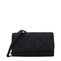 Tory Burch Black Leather Clutch Bag