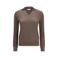 The Row Brown Cashmere Sweater