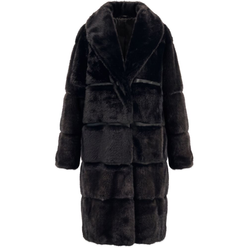 Baldinini Trend Black Polyester Women's Jacket