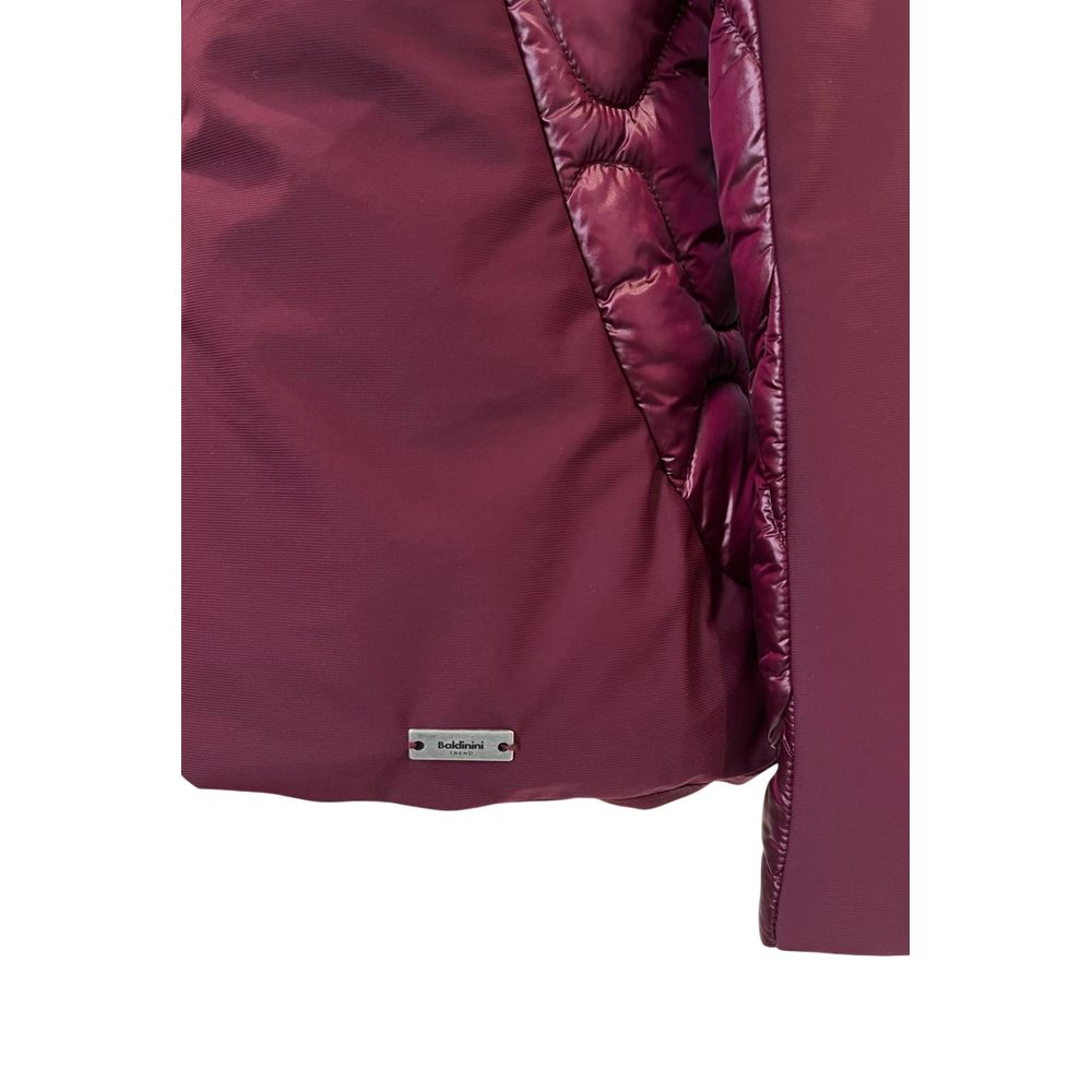 Baldinini Trend Red Nylon Women Jacket