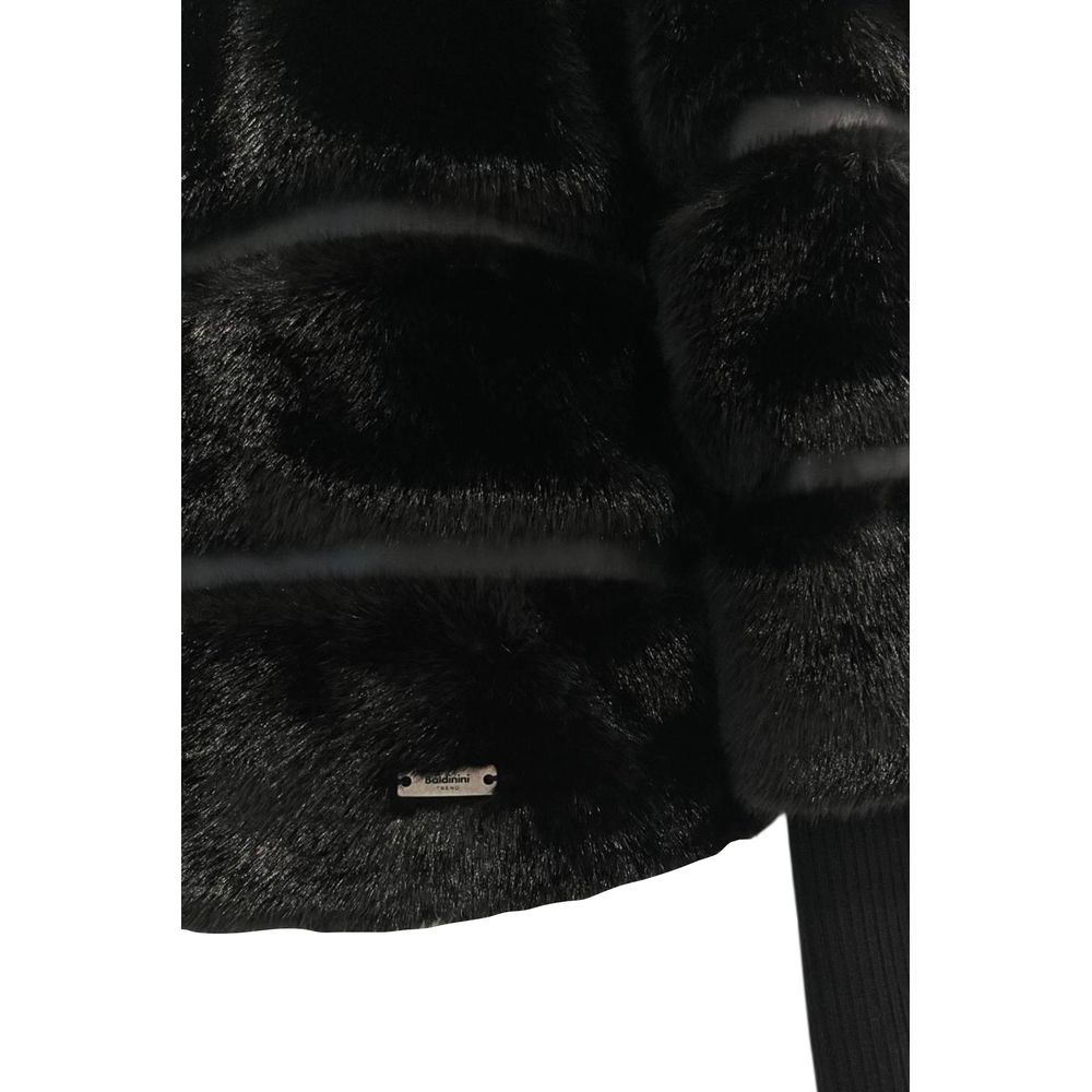 Baldinini Trend Black Polyester Women Jacket
